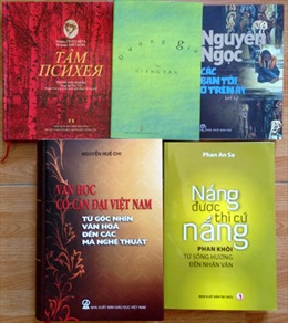 5 tác phẩm văn học đoạt giải Hội Nhà văn Hà Nội 2013
